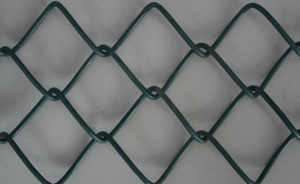 PVC coated chain link fence mesh